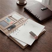 Caderno Fichário em Couro Sintético - 19140