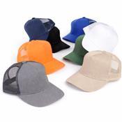 Boné de Poliéster Aba Curva com Tela - 18986A