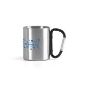 Caneca Aço inox com Mosquetão - 94614