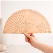 Leque de Madeira - 09255