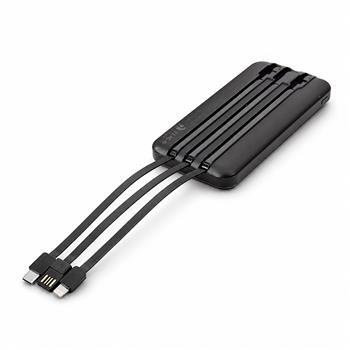 Power Bank 10.000mAh com Painel e Multissaídas - E@09313