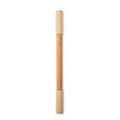 Lápis Infinito de Bambu Multifuncional - 15455