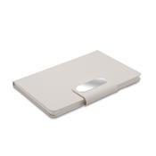 Caderno em PU com Placa em Metal - CAD465