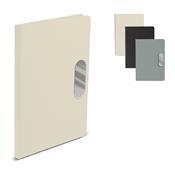 Caderno em PU com Placa em Metal - CAD470