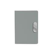 Caderno em PU com Placa em Metal - CAD470