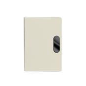 Caderno em PU com Placa em Metal - CAD470