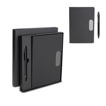 Kit Escritório A5 em PU e Caneta Metálica - CAD455