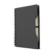 Bloco de Capa em Papelão Reciclado com Caneta - CAD462
