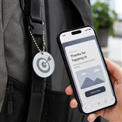Chaveiro 3D com NFC Personalizado