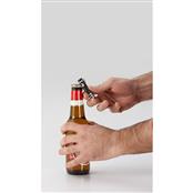 Chaveiro de Metal com LED e Abridor de Garrafas