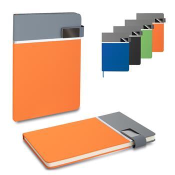Caderno A5 com Capa em PU - CAD490
