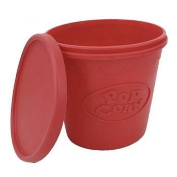 Balde de Pipoca de Silicone para Microondas