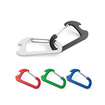 Mosquetão Alumínio com Abridor de Garrafas - 98824