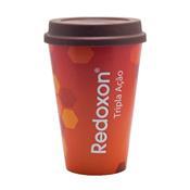 Copo 450 ml In Mold Label Com Tampa Para Café