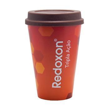 Copo 450 ml In Mold Label Com Tampa Para Café