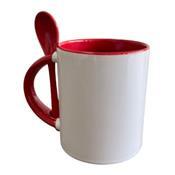 Caneca com Colher 330 ml