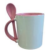 Caneca com Colher 330 ml