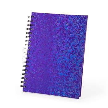 Caderno Holográfico Com Pauta - 15466A