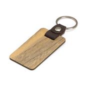 Chaveiro Ecológico em Madeira Clara