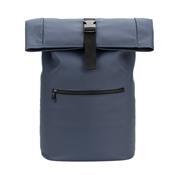 Mochila Roll Top em PU e bolso para Notebook - 92534