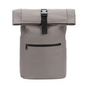 Mochila Roll Top em PU e bolso para Notebook - 92534