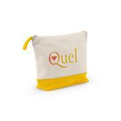 Necessaire para Cosméticos 100% Algodão Bicolor - 92536