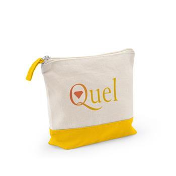 Necessaire para Cosméticos 100% Algodão Bicolor - 92536