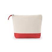 Necessaire para Cosméticos 100% Algodão Bicolor - 92536
