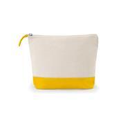 Necessaire para Cosméticos 100% Algodão Bicolor - 92536