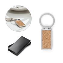 Chaveiro Metal e Cortiça