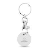 Chaveiro em Metal com Formato de Moeda - 93089