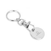 Chaveiro em Metal com Formato de Moeda - 93089