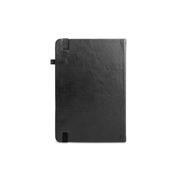 Caderno A5 em PU com Agenda Integrada e Folhas Pautadas - 93669