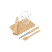 Kit para Caipirinha com 5 Peças em Bambu - 94435