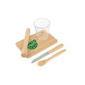 Kit para Caipirinha com 5 Peças em Bambu - 94435