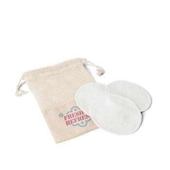 Conjunto de 3 Discos de Limpeza Facial Laváveis e Reutilizáveis - 95113