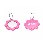 Espelho Chaveiro Flor Biodegradavel