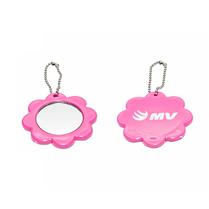 Espelho Chaveiro Flor Biodegradavel