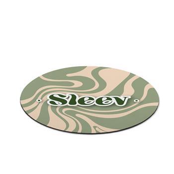 Mouse Pad Redondo e Base de Borracha - 97149
