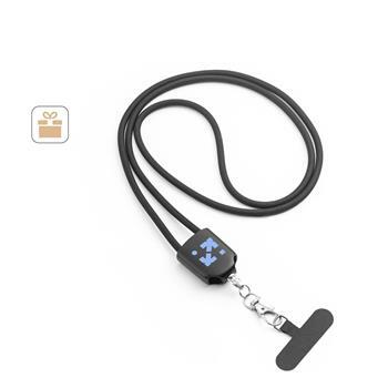 Cordão para Celular com Cabo USB-C e Adaptadores - 97194