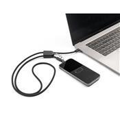 Cordão para Celular com Cabo USB-C e Adaptadores - 97194