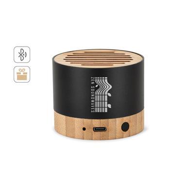 Caixa de Som em Bambu - 97217