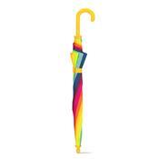 Guarda Chuva Infantil de Poliéster Colorido - 99168
