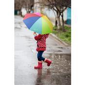 Guarda Chuva Infantil de Poliéster Colorido - 99168