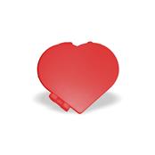 Espelho De Bolsa Coração Biodegradavel