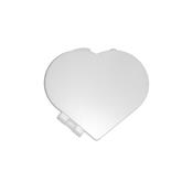 Espelho De Bolsa Coração Biodegradavel