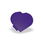 Espelho De Bolsa Coração Biodegradavel