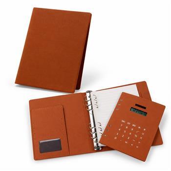 Caderno Fichário em PU - 09324