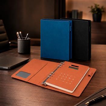Caderno Fichário em PU - 09324