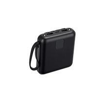 Power Bank 10.000mAh com Lanterna e Multissaídas - 09449